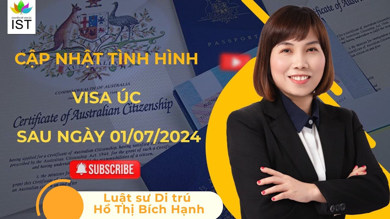 Cập nhật thông tin visa úc 2024 -2025