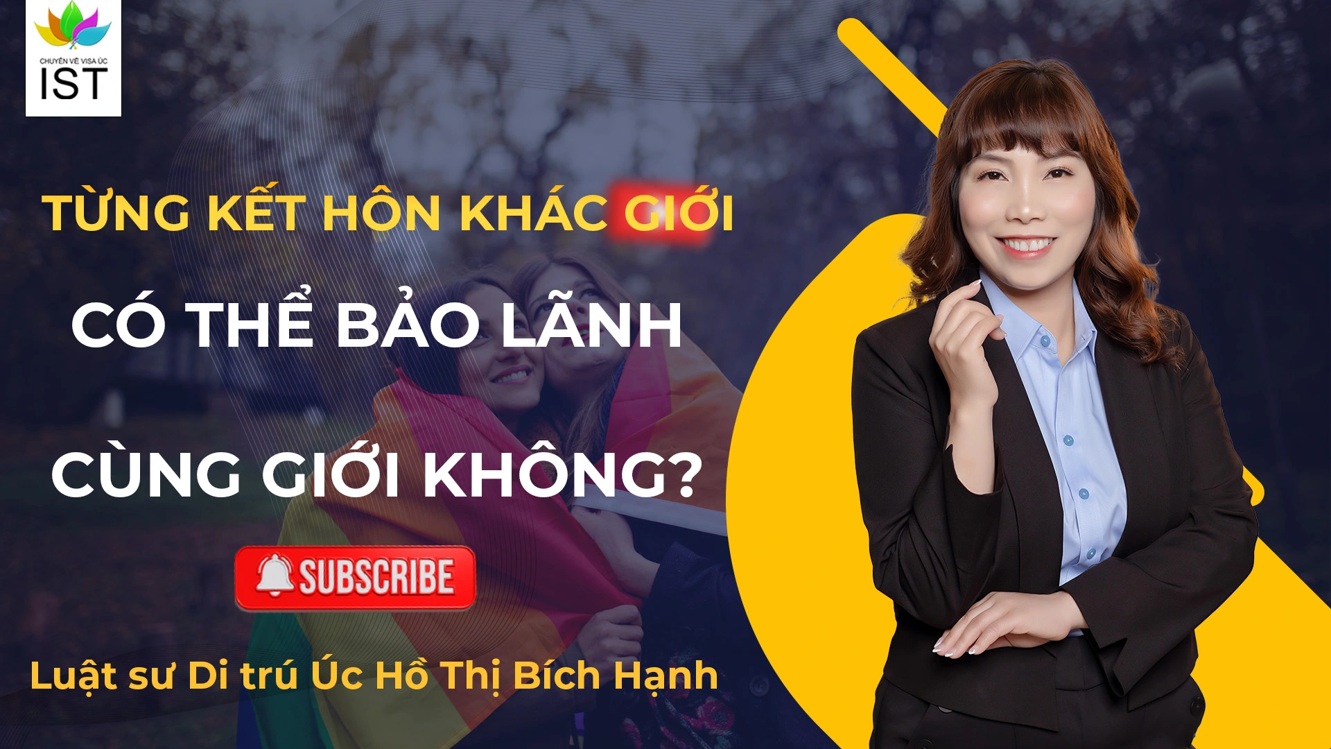 Từng kết hôn khác giới, có thể bảo lãnh cùng giới được không?